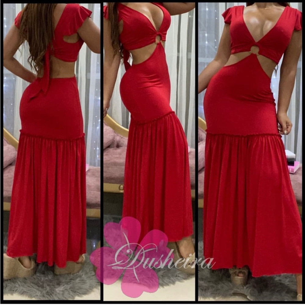 Woman Colombian dress